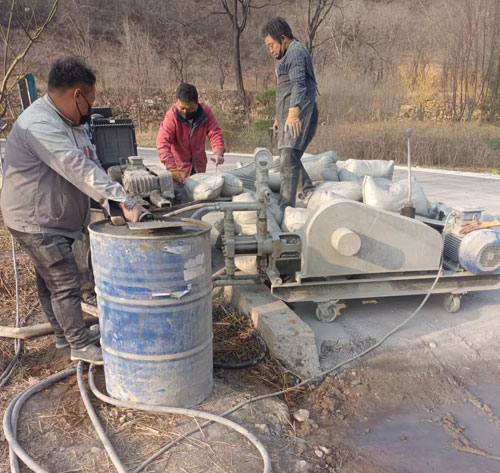 兴化路面下沉注浆